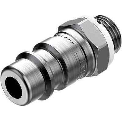 Festo, Rohrverbindungstechnik, Schnellkupplungsstecker, G-1/8″, Messing (Rohrkupplung) Festo, Rohrverbindungstechnik, Schnellkupplungsstecker, G-1/8″, Messing (Rohrkupplung)