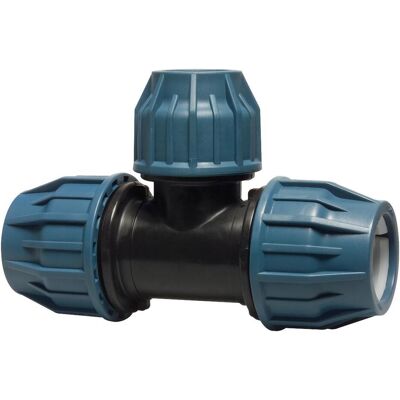Magni, Siphon, MDPE Kunststoff Klemmverschraubung reduziert Tee Stück Armaturen für Wasser 25 mm x 20 mm x 25 mm Magni, Siphon, MDPE Kunststoff Klemmverschraubung reduziert Tee Stück Armaturen für Wasser 25 mm x 20 mm x 25 mm