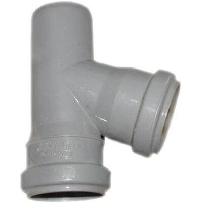 Wavin Zubehör Sanitärinstallation, T WAY PIPE I D50/50X67O PVC () (50) Wavin Zubehör Sanitärinstallation, T WAY PIPE I D50/50X67O PVC () (50)