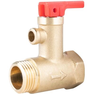Afriso, Ventil, Sicherheitsventil für elektrische Warmwasserbereiter AF4, 6,7 bar, G1 Afriso, Ventil, Sicherheitsventil für elektrische Warmwasserbereiter AF4, 6,7 bar, G1