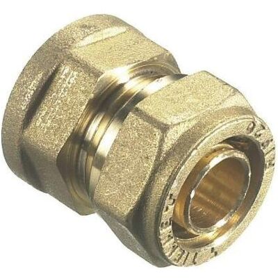VVS Trading, Rohrverbindungstechnik, muffe til pex 1/2" x 20 mm VVS Trading, Rohrverbindungstechnik, muffe til pex 1/2" x 20 mm