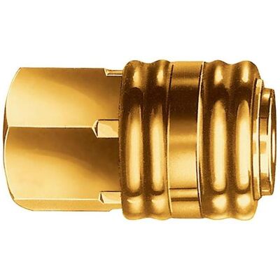 EWO, Schlauchanschluss + Schlauchverbinder, Schnellverschlusskupplung DN 7,2, Innengewinde Messing Gewinde G 3/8 ″ 15,39 mm EWO, Schlauchanschluss + Schlauchverbinder, Schnellverschlusskupplung DN 7,2, Innengewinde Messing Gewinde G 3/8 ″ 15,39 mm
