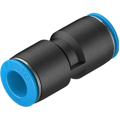 Festo, Rohrverbindungstechnik, Pneumatic Push-in Connector, 10mm (Rohrverschraubung) Festo, Rohrverbindungstechnik, Pneumatic Push-in Connector, 10mm (Rohrverschraubung)