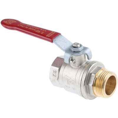 RS PRO, Ventil, Lever handle ball valve 1in M-F RS PRO, Ventil, Lever handle ball valve 1in M-F