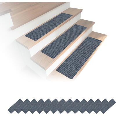Relaxdays, Fussmatte, 16x Stufenmatten (20 x 65 cm) Relaxdays, Fussmatte, 16x Stufenmatten (20 x 65 cm)