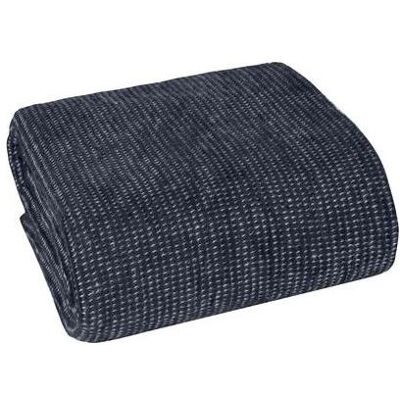 Eurofirany Unisex-Decke - Dunkelblau - 70x160cm - Waffelstruktur Eurofirany Unisex-Decke - Dunkelblau - 70x160cm - Waffelstruktur
