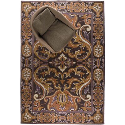 Dutchbone - Bashmira Carpet 160x230 - Verschnörkeltes Muster - Rug Dutchbone - Bashmira Carpet 160x230 - Verschnörkeltes Muster - Rug