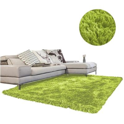 Teppich, Carpet - Living Room Shaggy 160x220 - Universal green (160 x 220 cm) Teppich, Carpet - Living Room Shaggy 160x220 - Universal green (160 x 220 cm)