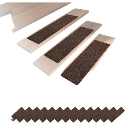 Relaxdays, Fussmatte, 16x Stufenmatten (20 x 65 cm) Relaxdays, Fussmatte, 16x Stufenmatten (20 x 65 cm)