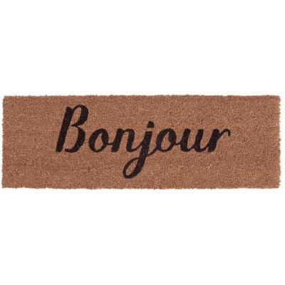 present time, Fussmatte, Bonjour (25 x 75 cm) present time, Fussmatte, Bonjour (25 x 75 cm)