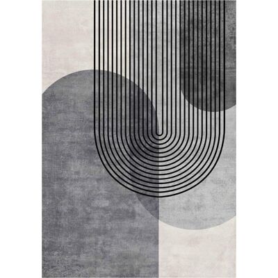 Bamyum, Teppich, Sare Bedruckter Teppich Chenille-Druck Maschinell Hergestellt 80 x 300 cm (300 x 80 cm) Bamyum, Teppich, Sare Bedruckter Teppich Chenille-Druck Maschinell Hergestellt 80 x 300 cm (300 x 80 cm)