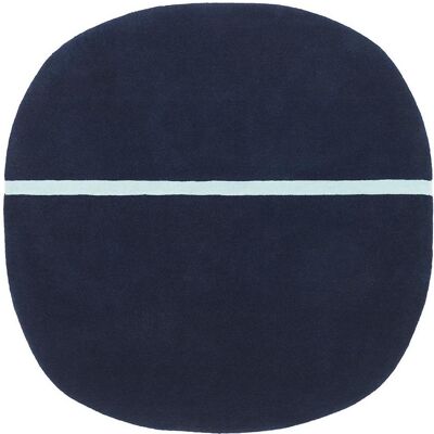 Normann Copenhagen Oona Teppich - Blau 140x140cm Normann Copenhagen Oona Teppich - Blau 140x140cm