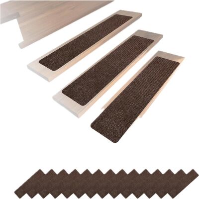 Relaxdays, Fussmatte, 16x Stufenmatten (20 x 75 cm) Relaxdays, Fussmatte, 16x Stufenmatten (20 x 75 cm)