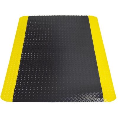 Miltex, Bodenschutzmatte, Anti-Ermüdungsmatte Yoga Dome Basic schwarz, gelb 60,0 x 90,0 cm (90 x 60 cm) Miltex, Bodenschutzmatte, Anti-Ermüdungsmatte Yoga Dome Basic schwarz, gelb 60,0 x 90,0 cm (90 x 60 cm)