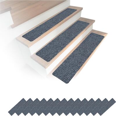 Relaxdays, Fussmatte, 16x Stufenmatten (20 x 75 cm) Relaxdays, Fussmatte, 16x Stufenmatten (20 x 75 cm)