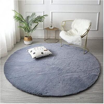 Strado, Teppich, Round carpet Rabbit 200x200 silver (light gray) universal (200 cm) Strado, Teppich, Round carpet Rabbit 200x200 silver (light gray) universal (200 cm)