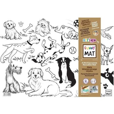 vidaXL, Spielteppich + Spielmatte, Psy Funny Mat STRIGO transparente Matte (48 x 33.50 cm) vidaXL, Spielteppich + Spielmatte, Psy Funny Mat STRIGO transparente Matte (48 x 33.50 cm)