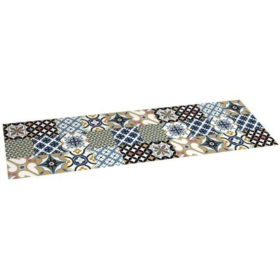 Stor Planet, Kinderteppich, Vinyl-Teppich Hydraulisch Blau 100 % PVC (60 x 200 cm) (200 x 60 cm) Stor Planet, Kinderteppich, Vinyl-Teppich Hydraulisch Blau 100 % PVC (60 x 200 cm) (200 x 60 cm)