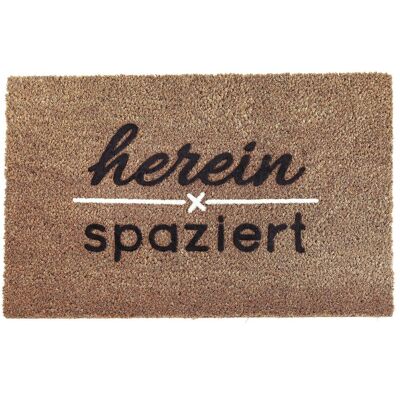 Astra, Fussmatte, Kokosmatte hereinspaziert 40x (60 x 40 cm) Astra, Fussmatte, Kokosmatte hereinspaziert 40x (60 x 40 cm)