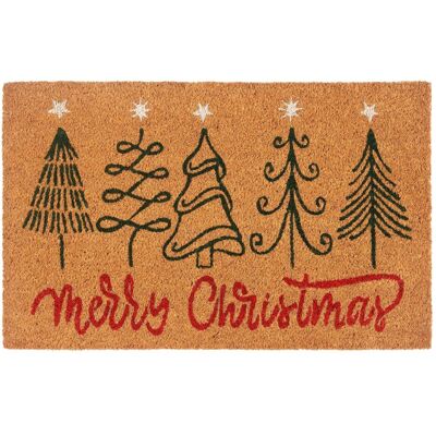 Hanse Home, Fussmatte, Kokos Five Christmas Trees (70 x 40 cm) Hanse Home, Fussmatte, Kokos Five Christmas Trees (70 x 40 cm)