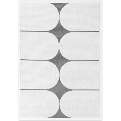 NORTHRUGS Bowen Wendeteppich - Wendbarer Außen-Teppich - Geometrisches Design NORTHRUGS Bowen Wendeteppich - Wendbarer Außen-Teppich - Geometrisches Design