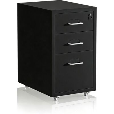 Relaxdays, Rollcontainer, Rollcontainer (28 x 41 x 45.50 cm) Relaxdays, Rollcontainer, Rollcontainer (28 x 41 x 45.50 cm)