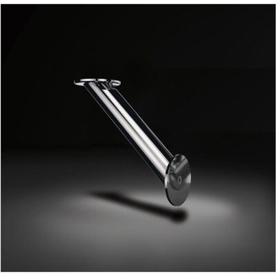 EBB, Regalträger, Konsole Brindisi schräg ø 45 mm, Höhe 230 mm, Tiefe 230 mm, Edelstahl gebürstet EBB, Regalträger, Konsole Brindisi schräg ø 45 mm, Höhe 230 mm, Tiefe 230 mm, Edelstahl gebürstet