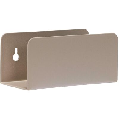 Hübsch Clutch Magazinhalter - Wandmontage, Sandfarben Hübsch Clutch Magazinhalter - Wandmontage, Sandfarben