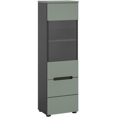 Xonox Home, Vitrine + Buffetschrank, Canu (36 x 33 x 125 cm) Xonox Home, Vitrine + Buffetschrank, Canu (36 x 33 x 125 cm)