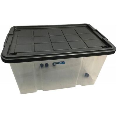 Magni, Aufbewahrungsbox, Box mit Deckel 56 l 60x40x30cm mit Rollen (40 cm, 56 l) Magni, Aufbewahrungsbox, Box mit Deckel 56 l 60x40x30cm mit Rollen (40 cm, 56 l)