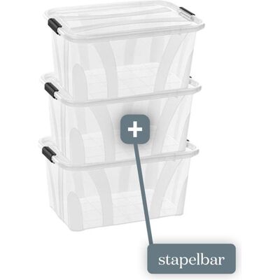 Siena Home, Aufbewahrungsbox, Aufbewahrungsbox 14 l (25.40 cm, 14 l) Siena Home, Aufbewahrungsbox, Aufbewahrungsbox 14 l (25.40 cm, 14 l)