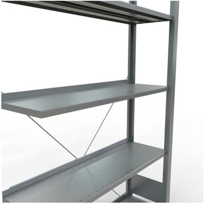 Schulte Lagertechnik Lagerregal - 17704 - Silber - Hoch belastbar und langlebig Schulte Lagertechnik Lagerregal - 17704 - Silber - Hoch belastbar und langlebig
