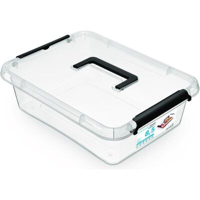 Orplast, Aufbewahrungsbox, Aufbewahrungsbox Simple Box, 8,5l, mit Tragegriff, transparent (29 cm, 8.50 l) Orplast, Aufbewahrungsbox, Aufbewahrungsbox Simple Box, 8,5l, mit Tragegriff, transparent (29 cm, 8.50 l)