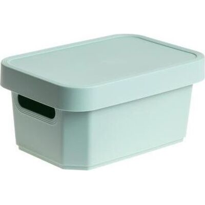 Domoletti, Aufbewahrungsbox, CAVE BOX4.5L NORDIC GREEN 26X18X12CM (18 cm, 4.50 l) Domoletti, Aufbewahrungsbox, CAVE BOX4.5L NORDIC GREEN 26X18X12CM (18 cm, 4.50 l)