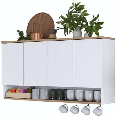 Skye Decor, Regal, Bask Wall Cabinet (120 x 27.50 x 61.80 cm) Skye Decor, Regal, Bask Wall Cabinet (120 x 27.50 x 61.80 cm)