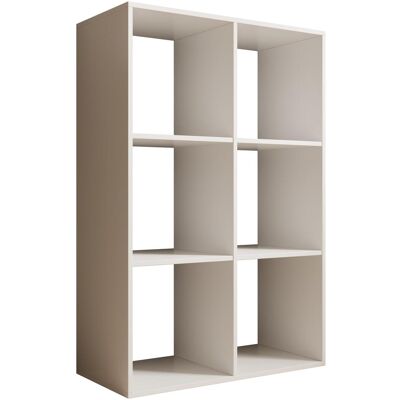 ADRK Furniture, Regal, Bücherregal Lenti 2x3 (80 x 38 x 120 cm) ADRK Furniture, Regal, Bücherregal Lenti 2x3 (80 x 38 x 120 cm)