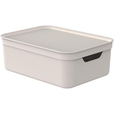 6x Rotho, Aufbewahrungsbox, Aufbewah.b.Alvra mD10l beig (26.50 cm, 10 l) 6x Rotho, Aufbewahrungsbox, Aufbewah.b.Alvra mD10l beig (26.50 cm, 10 l)