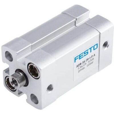 Festo, Fördertechnik, Compact Double Acting Cylinder 16x20 mm Festo, Fördertechnik, Compact Double Acting Cylinder 16x20 mm