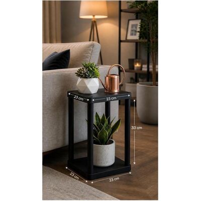 Hanah Home, Regal, Sakura 2 Plastic Multi Purpose Shelf (23 x 23 x 35 cm) Hanah Home, Regal, Sakura 2 Plastic Multi Purpose Shelf (23 x 23 x 35 cm)