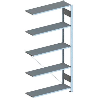 Metabo, Kellerregal, Steckregal Meta-CLIP S3 B1000xT400xH2000 mm Anbaufeld 5 Böden RAL7035 Fachlast 2 Metabo, Kellerregal, Steckregal Meta-CLIP S3 B1000xT400xH2000 mm Anbaufeld 5 Böden RAL7035 Fachlast 2