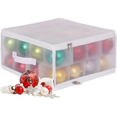 Relaxdays, Aufbewahrungsbox, Weihnachtskugel Aufbewahrungsbox (36 cm, 1x) Relaxdays, Aufbewahrungsbox, Weihnachtskugel Aufbewahrungsbox (36 cm, 1x)