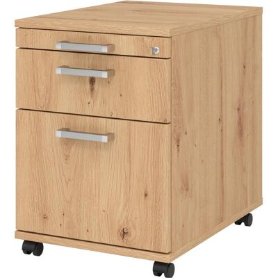 Hammerbacher, Rollcontainer, Rollcontainer 58cm,1Schub,1HR,Schl.CE Asteich (42.80 x 58 x 59 cm) Hammerbacher, Rollcontainer, Rollcontainer 58cm,1Schub,1HR,Schl.CE Asteich (42.80 x 58 x 59 cm)