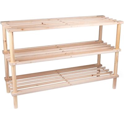 alpina, Schuhschrank, Shoe rack 3 levels (48.50 x 26 x 74 cm) alpina, Schuhschrank, Shoe rack 3 levels (48.50 x 26 x 74 cm)
