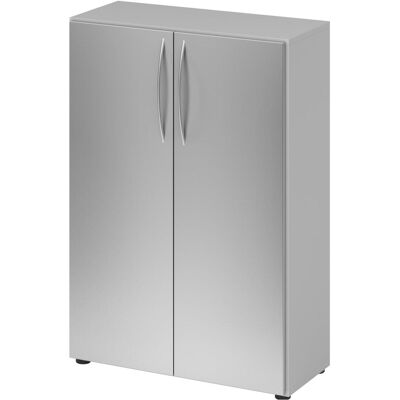 Hammerbacher, Aktenschrank, Schrank 3 OH, 34,6cm tief BM Grau/Silber (80 x 34.60 x 114.40 cm) Hammerbacher, Aktenschrank, Schrank 3 OH, 34,6cm tief BM Grau/Silber (80 x 34.60 x 114.40 cm)