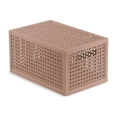 Curver, Aufbewahrungsbox, Kaya-Korbdeckel-Pulver 7 l (19.73 cm, 7 l) Curver, Aufbewahrungsbox, Kaya-Korbdeckel-Pulver 7 l (19.73 cm, 7 l)