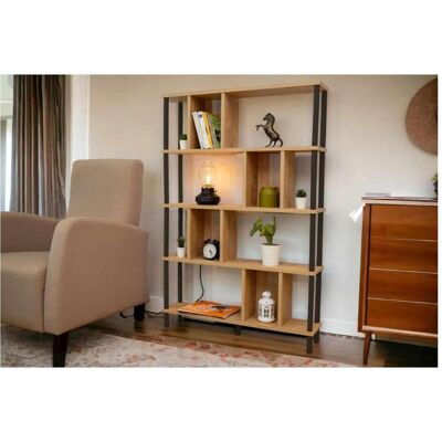 Hanah Home, Regal, Peka-0045 Bookshelf (90 x 20 x 137 cm) Hanah Home, Regal, Peka-0045 Bookshelf (90 x 20 x 137 cm)