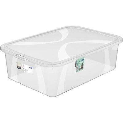 Magni, Aufbewahrungsbox, Rotho Box 29 L mit Deckel LONA 107100096 (38.50 cm, 29 l) Magni, Aufbewahrungsbox, Rotho Box 29 L mit Deckel LONA 107100096 (38.50 cm, 29 l)