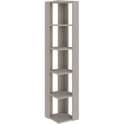 Skye Decor, Regal, Nati Corner Bookshelf (31.80 x 31.80 x 160.80 cm) Skye Decor, Regal, Nati Corner Bookshelf (31.80 x 31.80 x 160.80 cm)