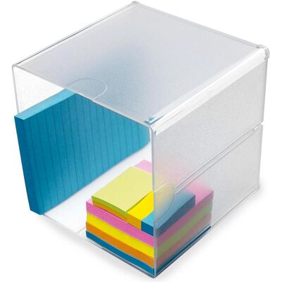 Deflecto, Aufbewahrungsbox, Organisationsbox Cube (15.30 cm, 1x) Deflecto, Aufbewahrungsbox, Organisationsbox Cube (15.30 cm, 1x)