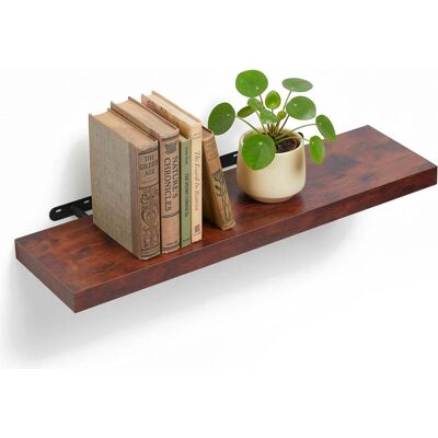 Relaxdays, Regal, Wandregal (80 x 23 x 4 cm) Relaxdays, Regal, Wandregal (80 x 23 x 4 cm)